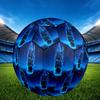 1pc Blue Ship Storm Size 5 Soccer Ball Professional Match Training Football Indoor &Outdoor Sports Ball Lightweight Durable c6550