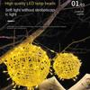 New Year 20CM Hanging Light LED Light Multiple Colors Rattan Ball LED Fairy Light String Outdoor