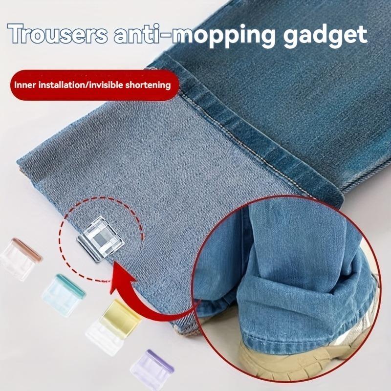 10pcs Clips for Clothes Exquisite Anti-mopping Home Artifact for Leg Straps Clips Holder Clothing Pin Long Pants Legs Sleeves
