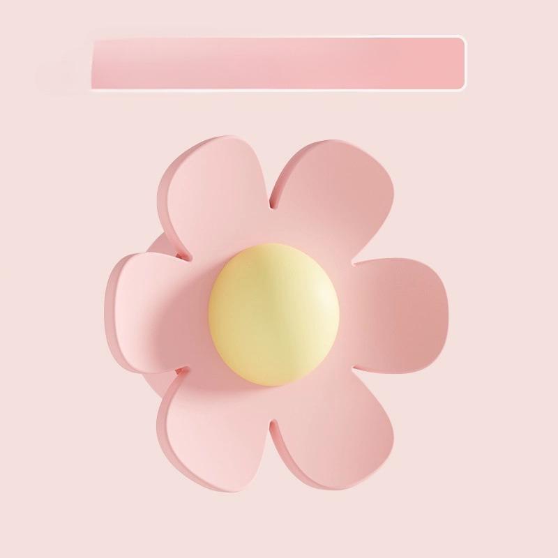 Blomformad propp för överloppshål i handfat - Dekorativt överdrag för badrum och kök, Vattenbesparande design, Enkel installation, Perfekt hemmapresent