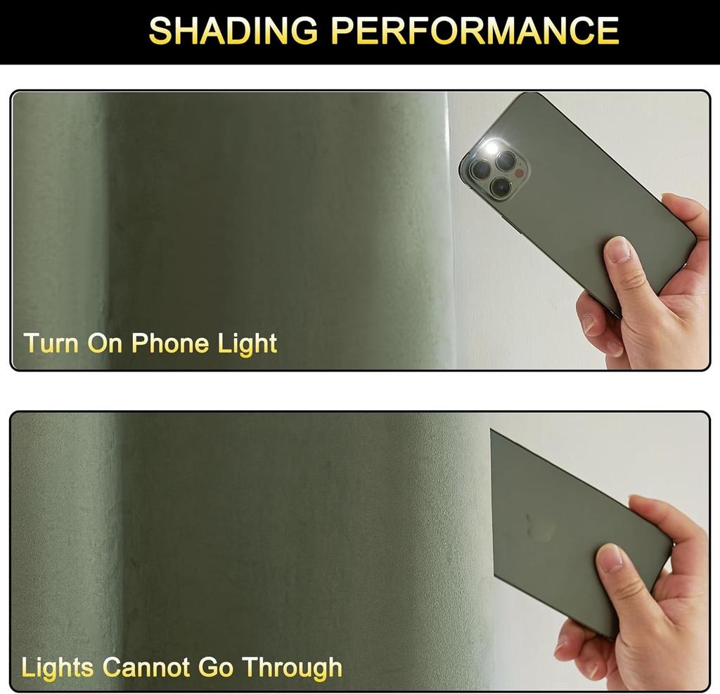 310 cm de altura feito sob medida 100% blackout sala de estar janela cortinas de veludo cortinas de quarto cortinas de cor sólida