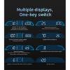 Auto Speedometer Digital Alarm Reminder Meter Head Up Display G3 GPS HUD For All Car 12V Electronics Accessories RPM Water Temp