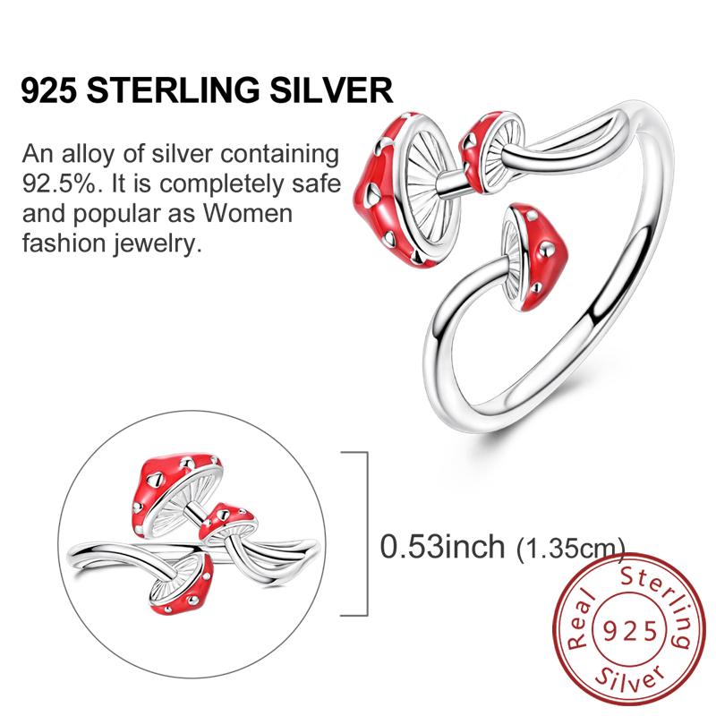 925 Silver Rings for Women Gold Shining Retro Heart Bow Star Ring Size 6 7 8 9 Wedding Anniversary Fashion Fine Jewelry