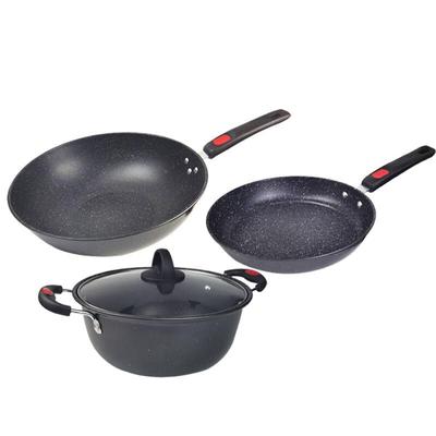 ZISIZ Maifan Stone 4-Piece Cookware Set