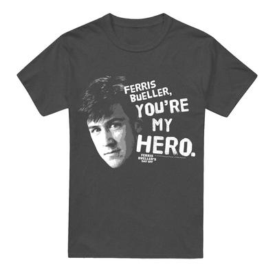 Ferris Bueller Mein Held T-Shirt S-2XL, Anthrazit