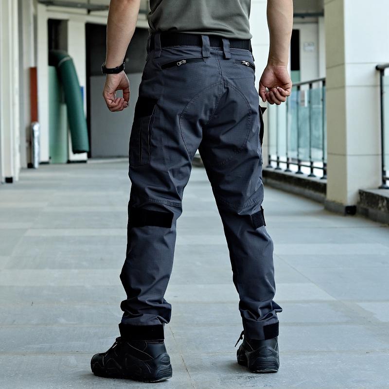2022 Men's Wear-Resistant Striker Plaid Tactical Work Pants - 65/35 Blend