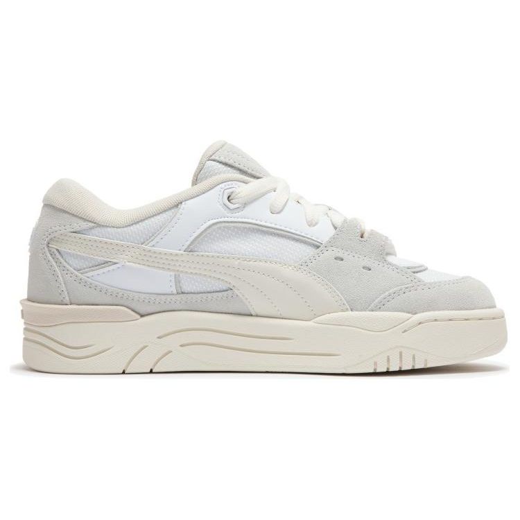Puma 180 Round Toe Lace-Up Low-Top Sneakers Unisex sneakers White Gray 389267-16