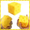 *1-20Pcs Jumbo Cheese Cube Stress Ball Shapeable Squeeze Decor Non-Bounce Asmr Sensory Anti-Stress Relief Gadget Gifts 5/10/12Cm