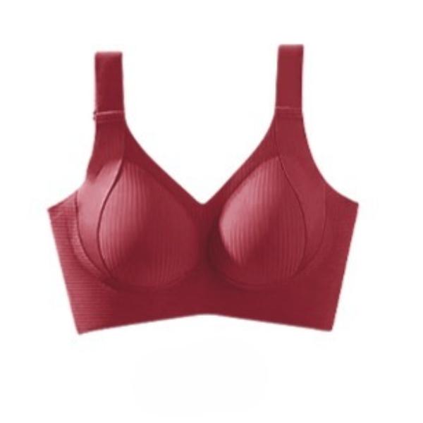 Evropská velikost Dámské bezešvé podprsenky plus size Push-up podprsenky pro velká prsa Maillardově zbarvené tílko spodní prádlo