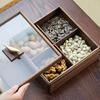 New Chinese Style Solid Wood Snack Box