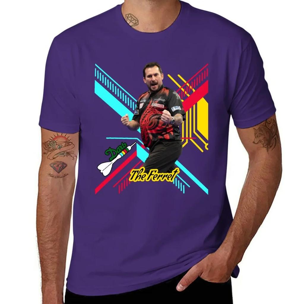 Jonny Clayton The Ferret T-Shirt Short sleeve tee sublime summer clothes men t shirt