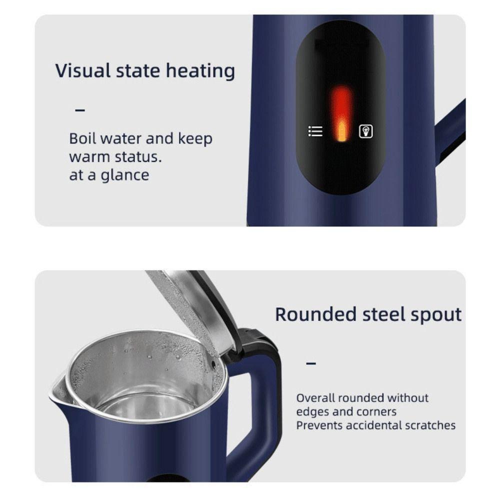 Stainless Steel Electric Kettle 2.2L Water Boiler Boil Water Pot Electric Tea Kettle Kitchen Tool