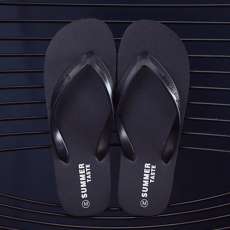 Fashion Men Shoes Summer Beach Sandals Anti-slip Fashion Outdoor Breathable Casual Couple Beach Sandal Flip Flops Shoes Slippers Men