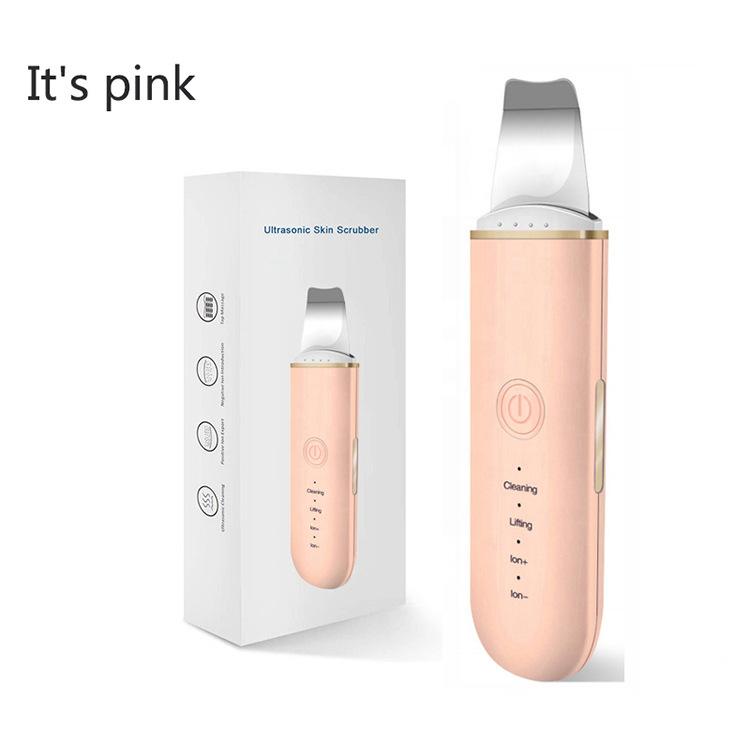 Ultrasonic Leather Shovel Machine Pore Cleaner Blackhead Removal Blackhead Instrument Import and Export Leather Shovel Knife Beauty Instrument