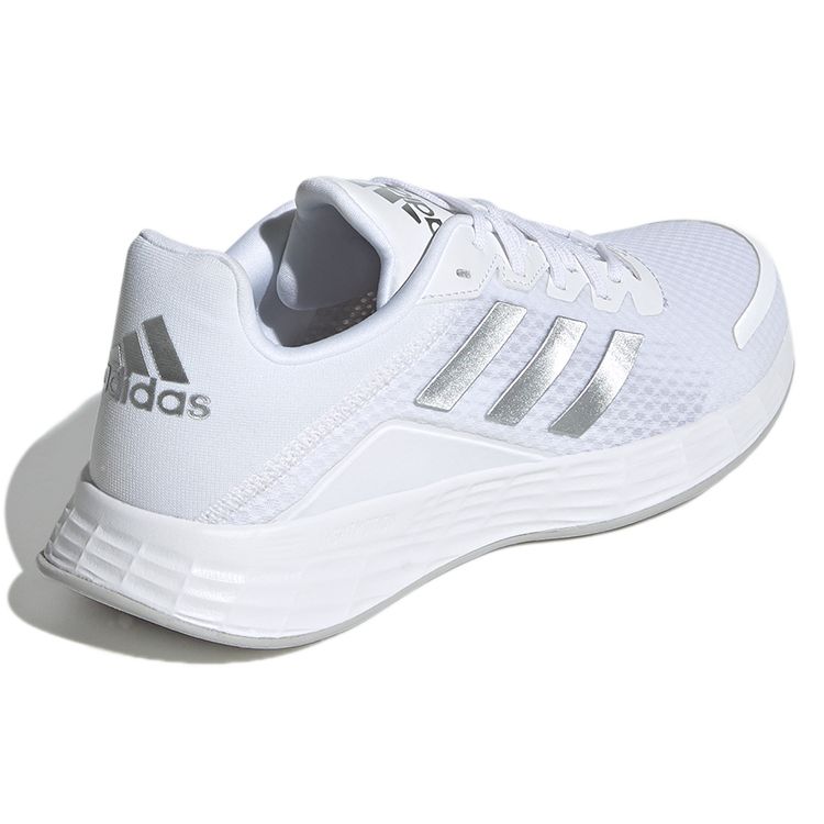 Adidas Duramo Sl Women Cloud White Matte Silver Grey Two Running Lifestyle H04629