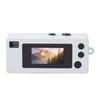 Thumb Camera 1080P HD Video Recorder Keychain Digital Camcorder with 0.96 Inch Display Long Battery Life White