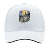 Alaska Wolf Moonlight Sandwich Baseball Cap