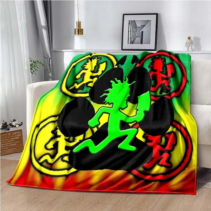 Insane Clown Posse Band ICP Juggalo Faygo Blanke,Can Also Be Used As A Bed Sheet,bath Towel,knee or Nap Car Office Sofa Blankets