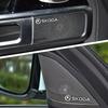 VSF5  3D Car Audio Stereo Speaker Badge Sticker Decal Accessories For Skoda Models (Octavia MK2 3 Octavia 2 3 A7 Fabia Kodiaq Rapid