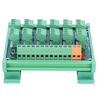 Terminal Block 3Wire 12Channel Capture Card DIN Rail Switch Control NPN PNP KP12LGtherC