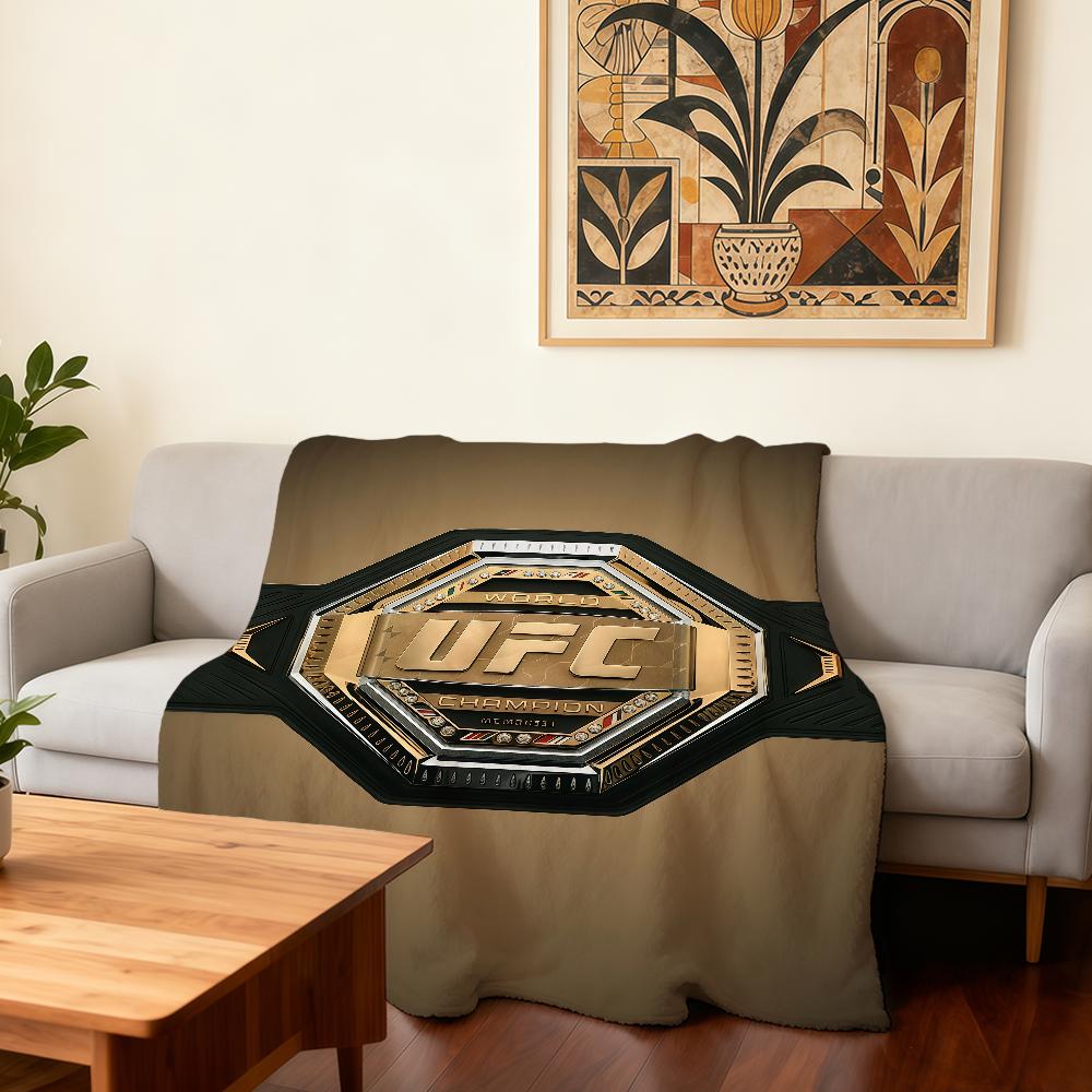 

U-UFC Боксерский Матч Плед Супер Теплый Уютный Плюшевый Плед Детский Домашний Диван Спальня Подарок 30x40in