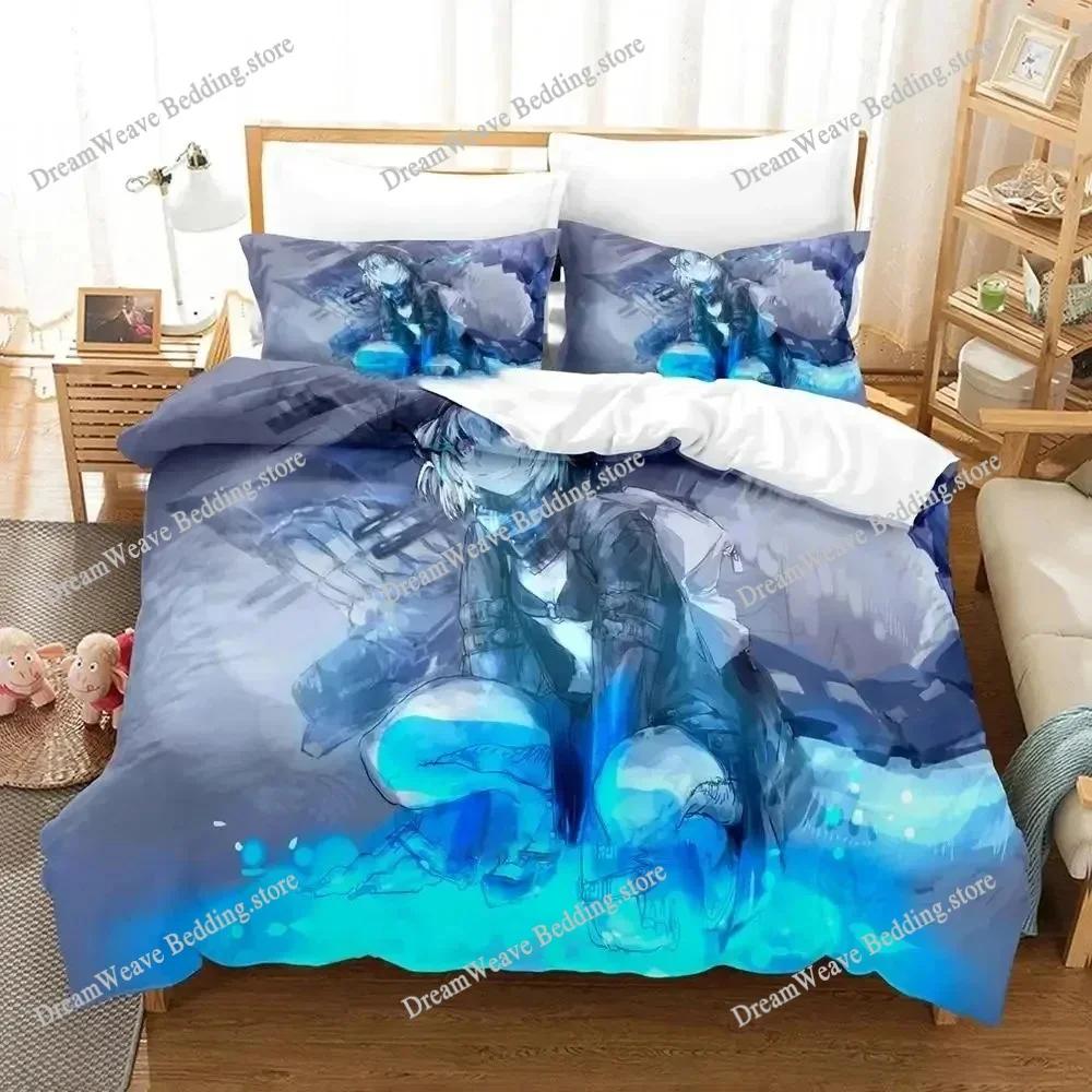 3D Printed Anime Kantai Collection Bedding Set Duvet Cover Bedroom Comforter Single Twin King _Size Quilt Cover Home Textiles963