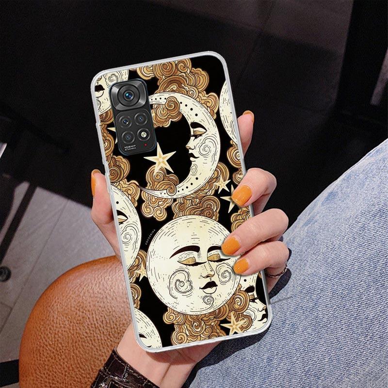 Funny Sun Moon Face Phnoe Case for Phnoe Case for Xiaomi Redmi Note 15 14 14S 13 Pro Plus 12 12S 11S 11E 10S 10 11T 5G Unique Co