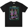 Fun Supernatural American Funny Illustration T-shirt, Vintage Men's and Women's Loose Short-sleeved T-shirt