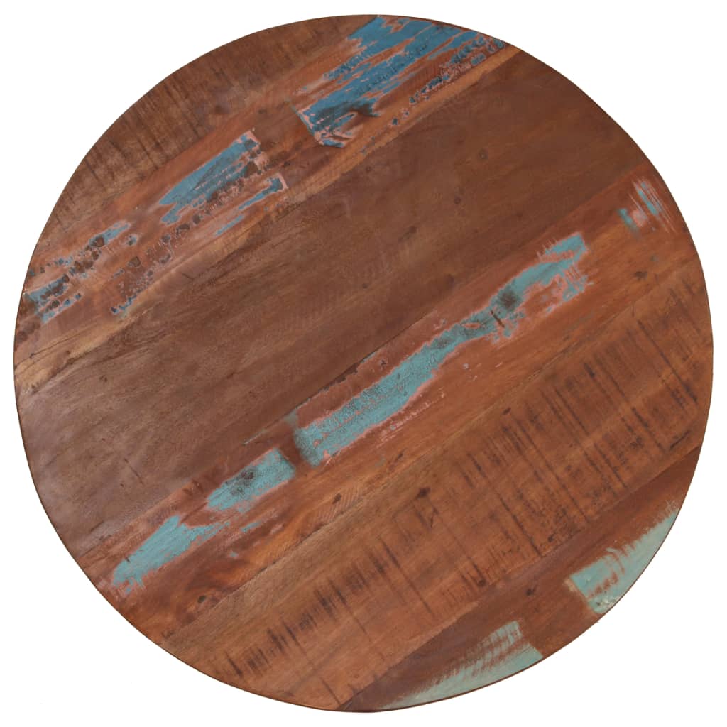 Vidaxl Solid Reclaimed Wood Bar Table, 60X(76-110) Cm