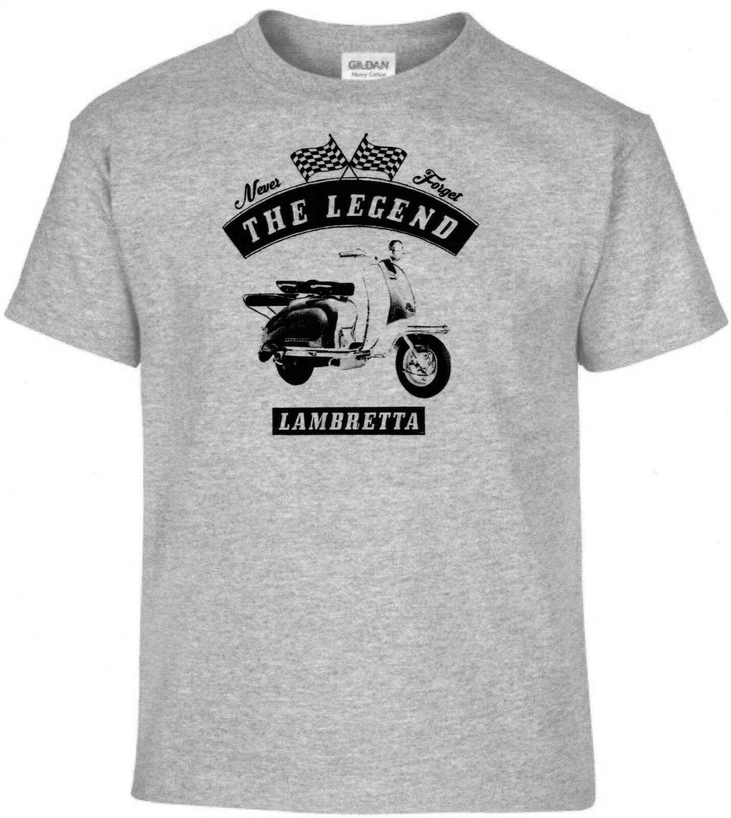 

Футболка Lambretta Motor Scooter Мотоцикл Велосипед Oldtimer Youngtimer
