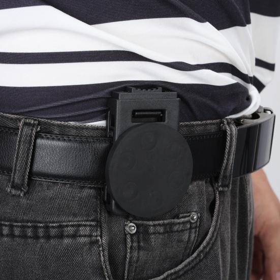 2ks Magnetické spony na opasek Odolné proti poškrábání Univerzální Snadná instalace Vysoce výkonný magnetický držák na opasek Montáž na opasek