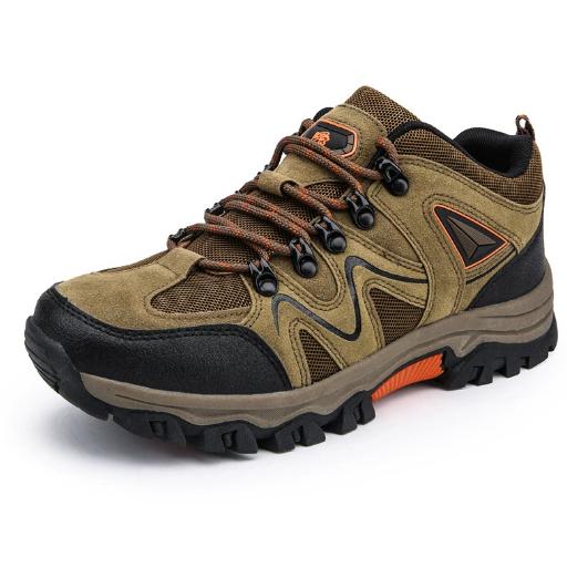 New Outdoor All-season Hiking Shoes, Waterproof and Anti-slip Low-top Hiking Shoes, Men's Travel Shoes M1161