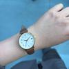 Daily Watch with Date Easy To Job Navy J-AXIS Display, Simple, Basic, Read, Business, Hunting, Student, Unisex, (CF3B0029)