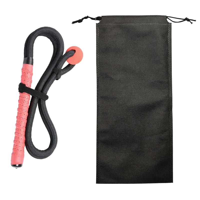 Golf Practice Training Rope Elastic Training Aids Rope Portable Golf Swing Exercise Rope Golf Accessorys Easy to Use красный