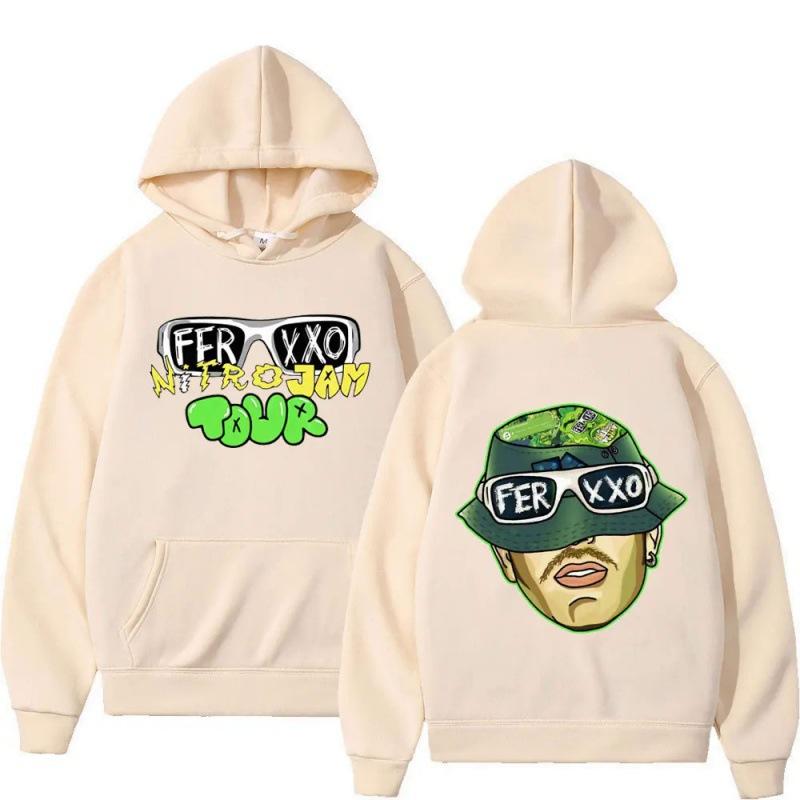 Feid Ferxxo Tour Bluza z kapturem Męska Damska Bluza z kapturem