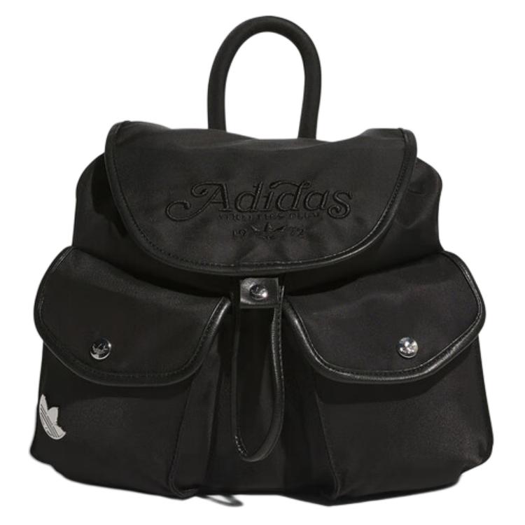 

Adidas Originals Recycled Polyamide Backpack Medium Unisex Black Adidas JL7653 Medium чёрный