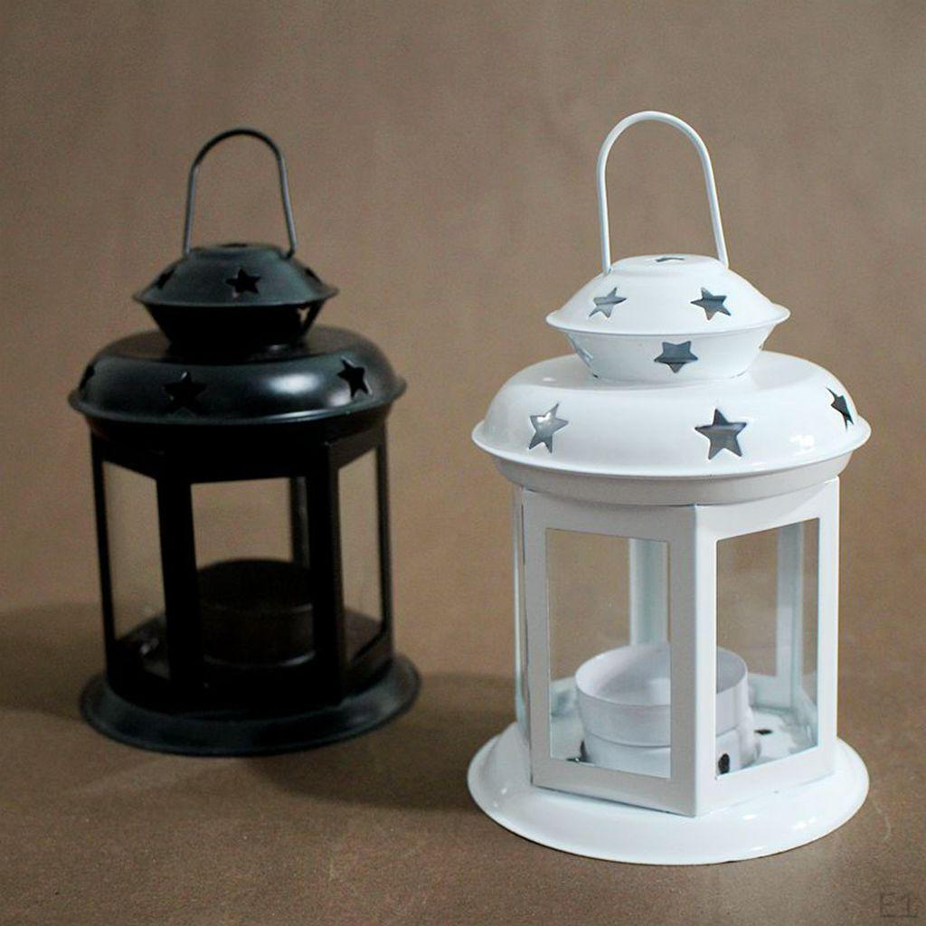 Lantern Candle Holder Wind garden Lantern, 9..6 X 12.5 Cm