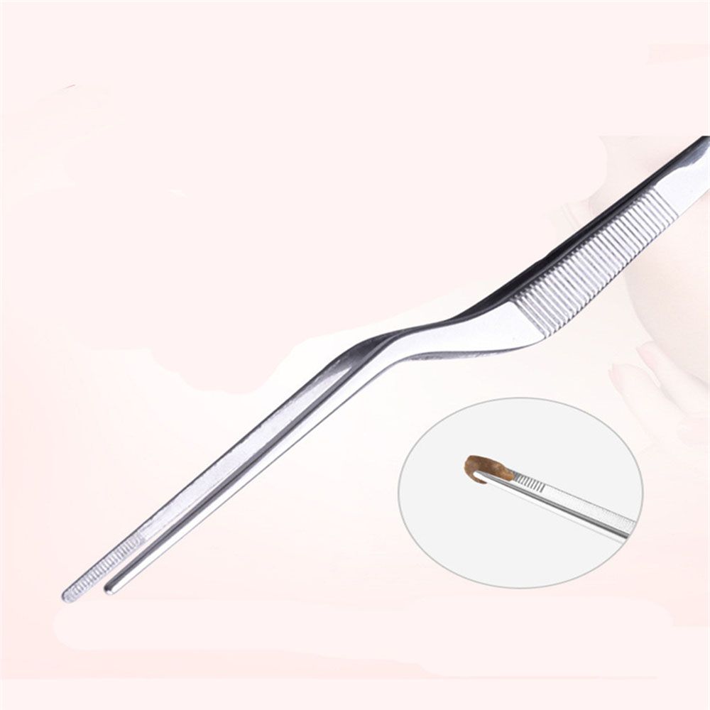 Steel Oral Cleaner Ear  Wax Removal Ear Care Tools Ear Tweezer Nail Clip Ear Cleaning Clip