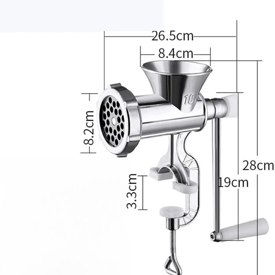 

Household Hand-cranked Sausage Machine Meat Grinder Dumpling Stuffing Vegetable Mince Meat Grinder Homemade Sausage Machine