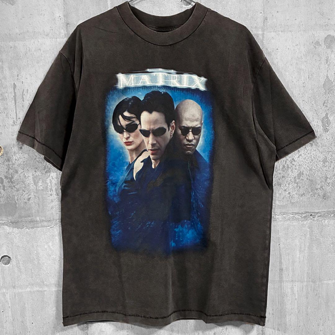 

[USED] Matrix T-shirt, Keanu Reeves, band T-shirt, 90s