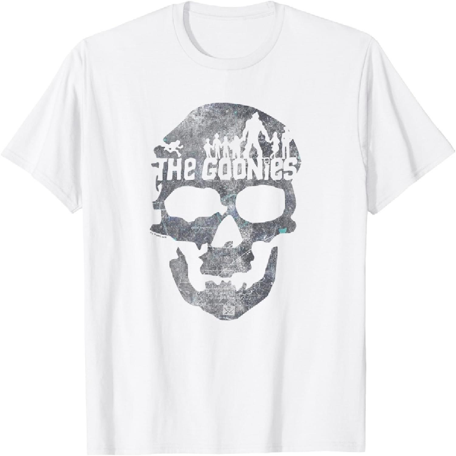 The Goonies Skull on White T-Shirt XXXXXL белый