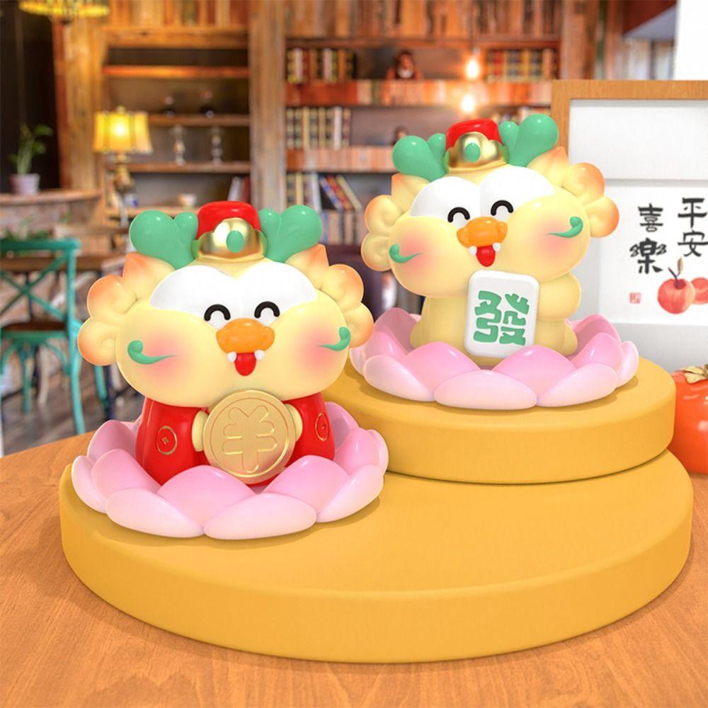 

Zodiac Dragon Cartoon Dragon Landscape Ornament Car Interior Supplies