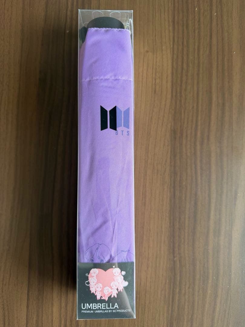

[USED] BTS Folding Umbrella Purple