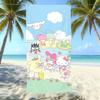 Cute Cartoon Printed Microfiber Beach Towel Quick Dry Bath Towel For Adults Kids Swimming
