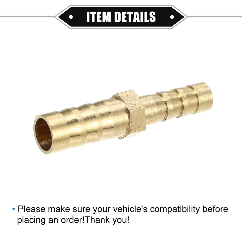 uxcell Car Engine Hose Fitting Connection Reducer Straight Shape Hose