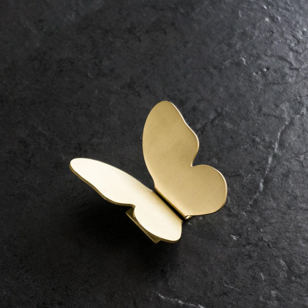 Wardrobe Gold Color Cabinet Pulls Pull Handle Butterfly Door Knob Furniture Hardware Drawer Handles