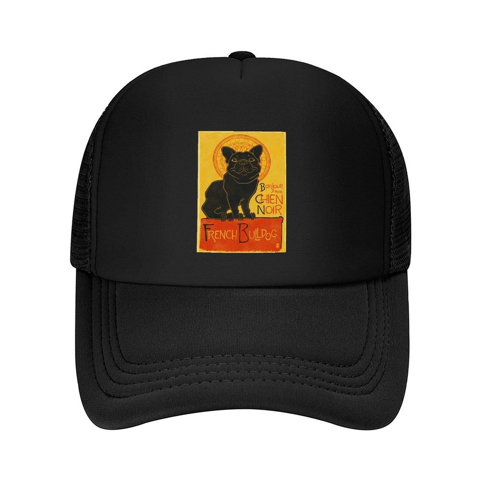 

Bonjor Mon Chien Noir French Bulldog Baseball Cap tactical cap Male hat Designer Hat New Hat Women s Golf Clothing Men s