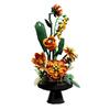 Bouquet Eternal Flower Succulents Plant Potted Botanical Collection Assembled Home Decoration Building Blocks Bricks Toys Kids