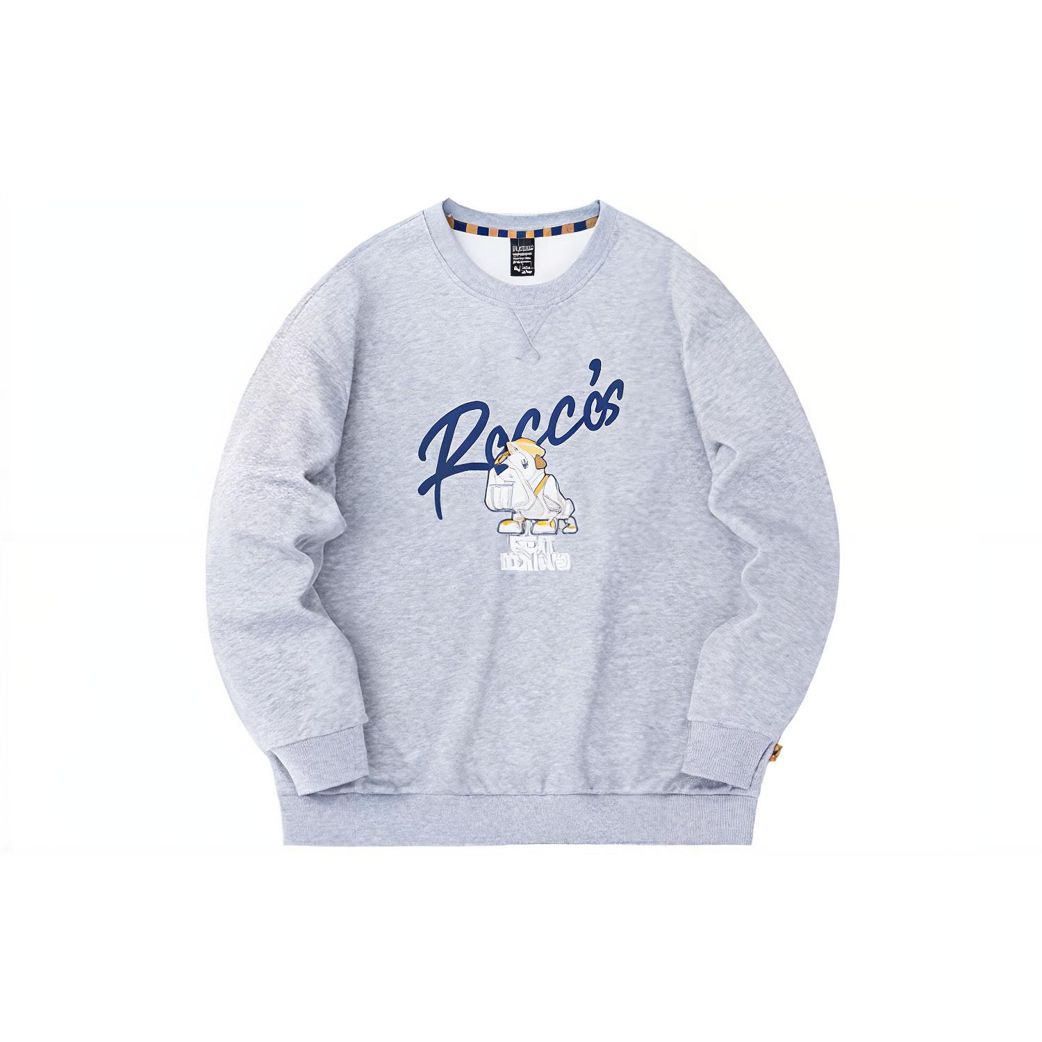 Anta Basketball Collection Sweatshirt Unisex Gray Heather Gray 972331705-2 L