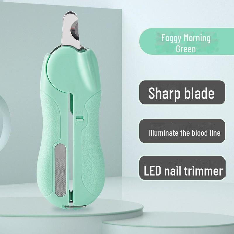 

Светодиодные кусачки для ногтей для кошек и собак: Профессиональные триммеры для кровяных линий